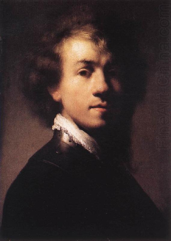 REMBRANDT Harmenszoon van Rijn Self-Portrait with Lace Collar china oil painting image